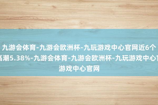 九游会体育-九游会欧洲杯-九玩游戏中心官网近6个月高潮5.38%-九游会体育-九游会欧洲杯-九玩游戏中心官网